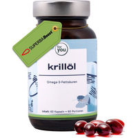Produktbild von for you Krillöl Kapseln mit 250 mg pro Portion für Sportler 60 Stück