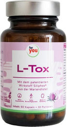 For You L-Tox Leber Detox Kapseln 60 Stück – Bild 1 von 2