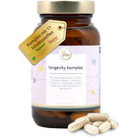 Produktbild von For You Longevity Komplex Kapseln vegan ohne Zusatzstoffe 60 Stück