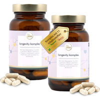 Produktbild von For You Longevity Kräuter-Komplex Doppelpack vegan ohne Zusatzstoffe 120 Kapseln