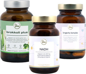 For You Longevity Set Vegan Kapseln für Senioren – Bild 1 von 3
