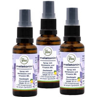 Produktbild von for you Melatonin Spray Dreierpack