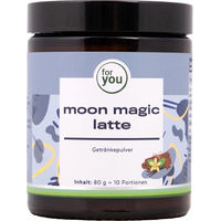 Produktbild von for you moon magic latte Pulver vegan zuckerfrei ohne Zusatzstoffe