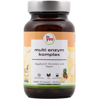 Produktbild von For You Multi-Enzym-Komplex Kapseln vegan ohne Gelatine 60 Stück