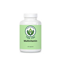 Produktbild von For You Multivitamin Kapseln vegan für Sportler 120 Stück