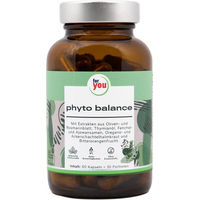 Produktbild von For You Phyto Balance Kräuter-Komplex Kapseln vegan ohne Zusatzstoffe 60 Stück
