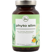 Produktbild von For You Phyto Slim Kapseln vegan ohne Zusatzstoffe