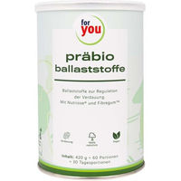 Produktbild von FOR YOU Präbio Ballaststoffe Pulver 420 g vegan glutenfrei laktosefrei ohne Zusatzstoffe
