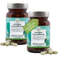 Produktbild von for you Probio Mundflora Doppelpack Lutschtabletten vegan und zuckerfrei 180 Stück