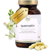 Produktbild von For You Quercetin Kapseln vegan glutenfrei und laktosefrei