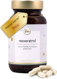 For You Resveratrol Kapseln vegan ohne Zusatzstoffe 120 Stück – Bild 1 von 3