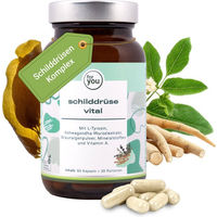 Produktbild von For You Schilddrüse Vital Kapseln mit Kelp Braunalge