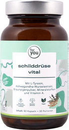 for you Schilddrüse Vital Kapseln mit Kelp Braunalge vegan und ohne Zusatzstoffe – Bild 1 von 3