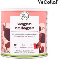 Produktbild von For You Vegan Collagen Booster Waldfrucht Pulver