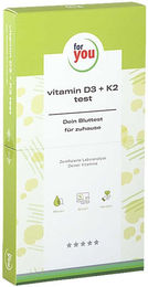 For You Vitamin D3 und K2 Bluttest für zuhause – Bild 1 von 1