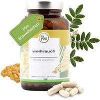 Produktbild von For You Weihrauch Boswellia Kapseln ohne Zusatzstoffe 120 Stück