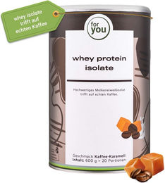 for you Whey Protein Isolat Pulver laktosefrei glutenfrei zuckerfrei – Bild 1 von 1