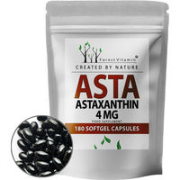 Produktbild von Forest Vitamin Astaxanthin 4 mg Kapseln mit natürlichem Algenextrakt 180 Stück
