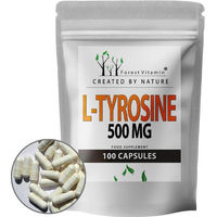 Produktbild von Forest Vitamin L-Tyrosin 500 mg Kapseln 100 Stück ohne Zusatzstoffe