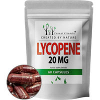 Produktbild von Forest Vitamin Lycopin 20 mg Tomatenextrakt 60 Kapseln vegan ohne Zusatzstoffe