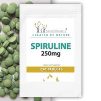Produktbild von Forest Vitamin Spirulina 250 mg Tabletten vegan ohne Zusatzstoffe 250 Stück
