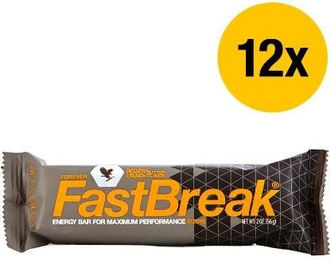Forever FastBreak Proteinriegel Karamell glutenfrei 12er Pack – Bild 1 von 1