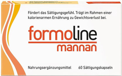 Formoline Mannan Kapseln glutenfrei laktosefrei zuckerfrei 60 Stück – Bild 1 von 1