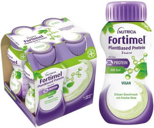 Fortimel Plantbased Protein Nutricia Vegan Laktosefrei Glutenfrei Erbse 800 ml – Bild 1 von 2
