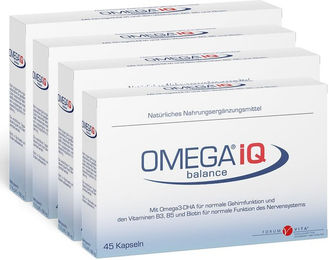 Forum Vita Omega IQ Kapseln mit Omega 3 DHA und EPA in Phospholipid Form ohne Zusatzstoffe – Bild 1 von 2