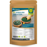Produktbild von FP24 Health Bio Spirulina Tabletten 400mg vegan und ohne Zusatzstoffe 1000g