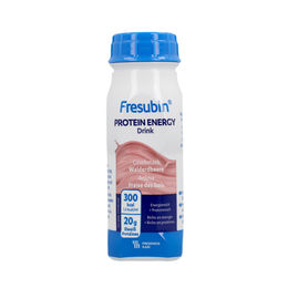 Fresubin Protein Energy Drink Walderdbeere Trinknahrung mit Eiweiß glutenfrei und laktosearm 4x200 ml – Bild 1 von 2