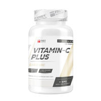Produktbild von Frey Nutrition Vitamin C Plus Ascorbinsäure Kapseln 120 Stück laktosefrei zuckerfrei glutenfrei