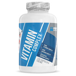 Frey Nutrition Vitamin Complex Kapseln zuckerfrei glutenfrei laktosefrei für Sportler 120 Stück – Bild 1 von 1