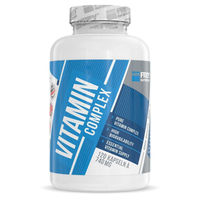 Produktbild von Frey Nutrition Vitamin Complex Kapseln zuckerfrei glutenfrei laktosefrei für Sportler 120 Stück
