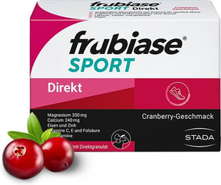 Frubiase Sport Direkt Granulat mit Mineralstoffen und Vitaminen für Sportler, zuckerfrei, glutenfrei und laktosefrei – Bild 1 von 3