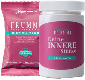 Frummi Haar-Vitamine Haarwuchs vegane Gummis – Bild 1 von 4