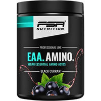 Produktbild von FSA NUTRITION EAA Aminosäuren Komplex hochdosiert vegan Pulver schwarze Johannisbeere