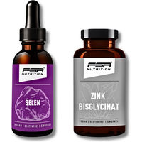 Produktbild von FSA NUTRITION Kombi-Set mit Selen Tropfen 50 ml und Zink Bisglycinat 365 Tabletten