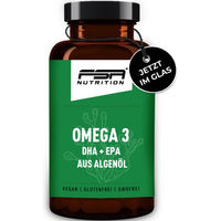 Produktbild von FSA NUTRITION Omega 3 vegan DHA und EPA aus Algenöl