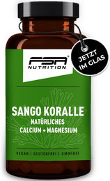 FSA NUTRITION Sango Koralle Algenkalk mit Calcium und Magnesium Kapseln ohne Zusatzstoffe 60 Stück – Bild 1 von 4