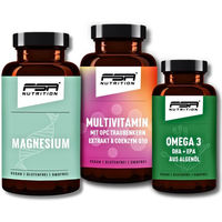Produktbild von FSA NUTRITION Supplement Set mit Multivitamin, Magnesium und Omega Algenöl in Kapseln (240 Kapseln)