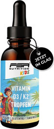 FSA NUTRITION Vitamin D3 K2-MK7 Kids Tropfen ohne Zusatzstoffe für Kinder – Bild 1 von 4