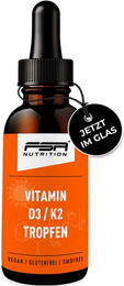 FSA NUTRITION Vitamin D3 K2-MK7 Tropfen ohne Zusatzstoffe – Bild 1 von 4