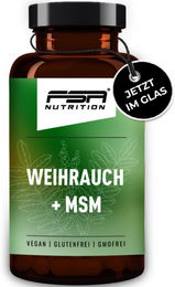 FSA NUTRITION Weihrauch Boswellia Extrakt und MSM Kapseln vegan – Bild 1 von 4