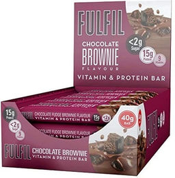 FULFIL Vitamin- und Proteinriegel Schokolade zuckerarm 15 x 40 g – Bild 1 von 7