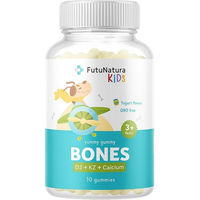 Produktbild von FutuNatura Bones Gummies für Kinder mit Vitamin D3, K2 und Kalzium, 30 Stück