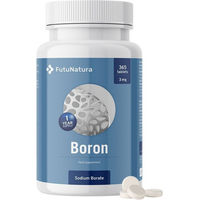 Produktbild von FutuNatura Bor Tabletten mit 3 mg Bor