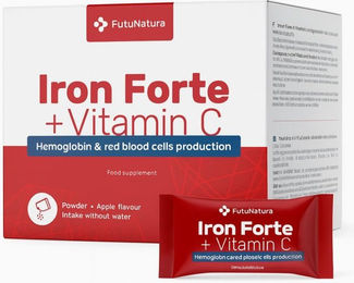 FutuNatura Eisen Forte mit Vitamin C Pulver 30 g – Bild 1 von 1