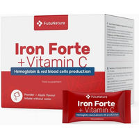 Produktbild von FutuNatura Eisen Forte mit Vitamin C Pulver 30 g