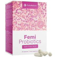Produktbild von FutuNatura Femi Probiotics mit Vitamin B9 Folsäure Kapseln für Frauen